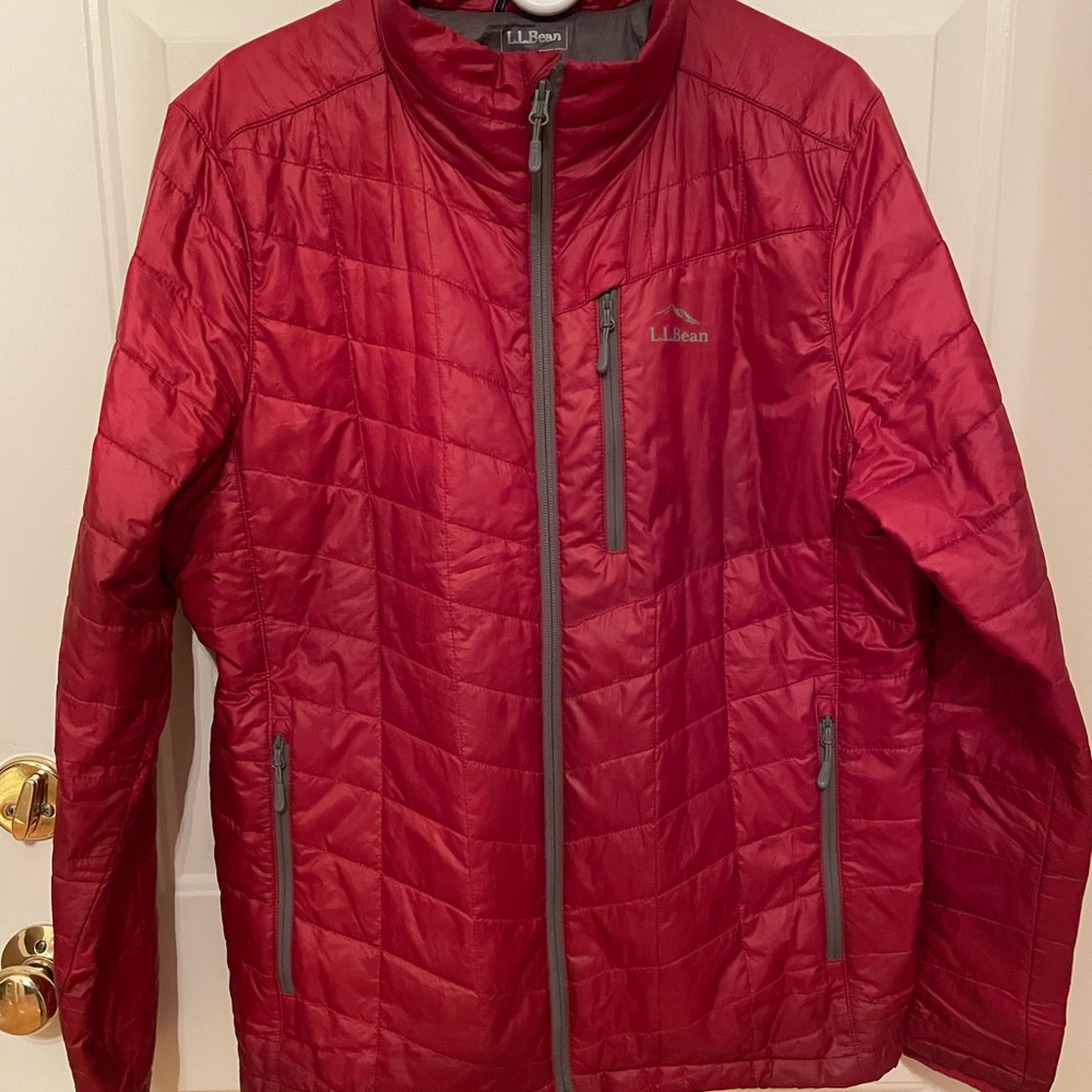 L.L. Bean Men's Vibrant Red Jacket